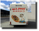 Adhsif - Impression numrique - Mli Pizz' - Face arrire