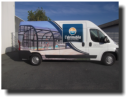 Publicit sur camion - l'abrimobile - Grand recouvrement